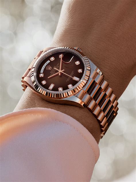 rolex brown band|Rolex day date 36 inch.